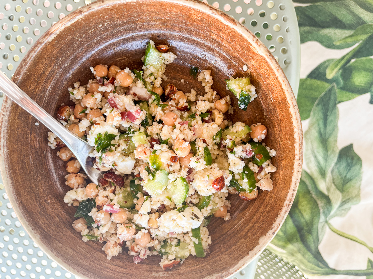 CousCous Salad with Hazelnuts
